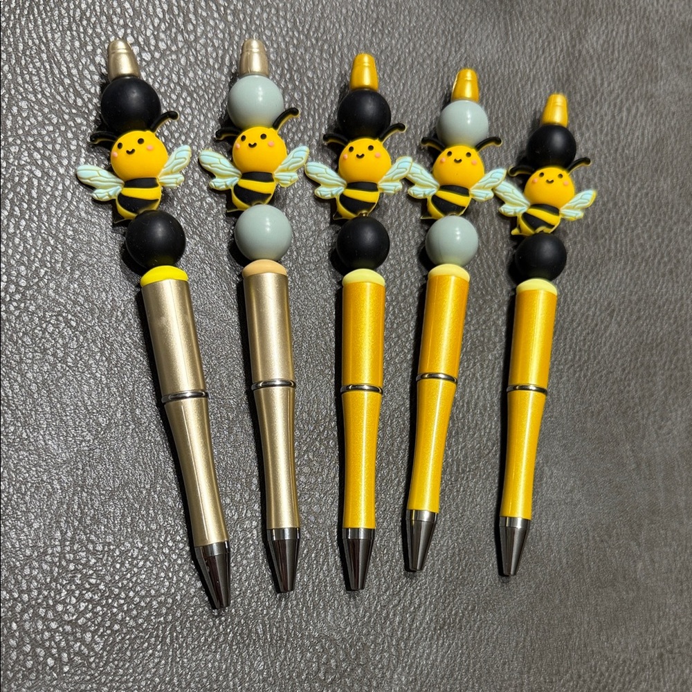 Cute Bee Themed Pens
